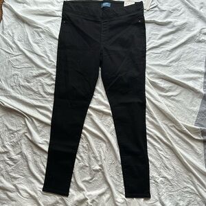 Rockstar Elastic Waist Skinny Jeans